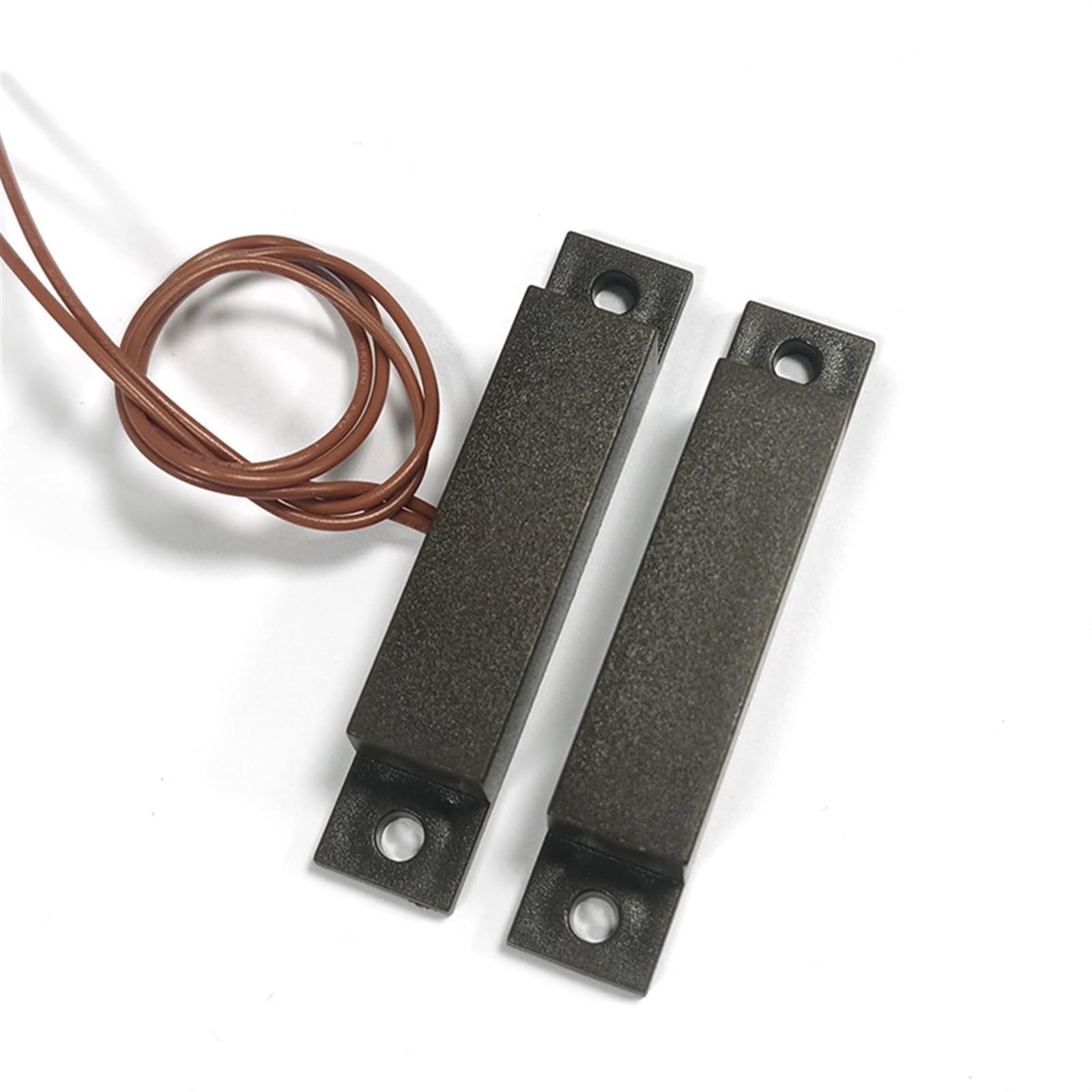 Capteur magnétique de porte marron filaire interrupteur fenêtre alarme