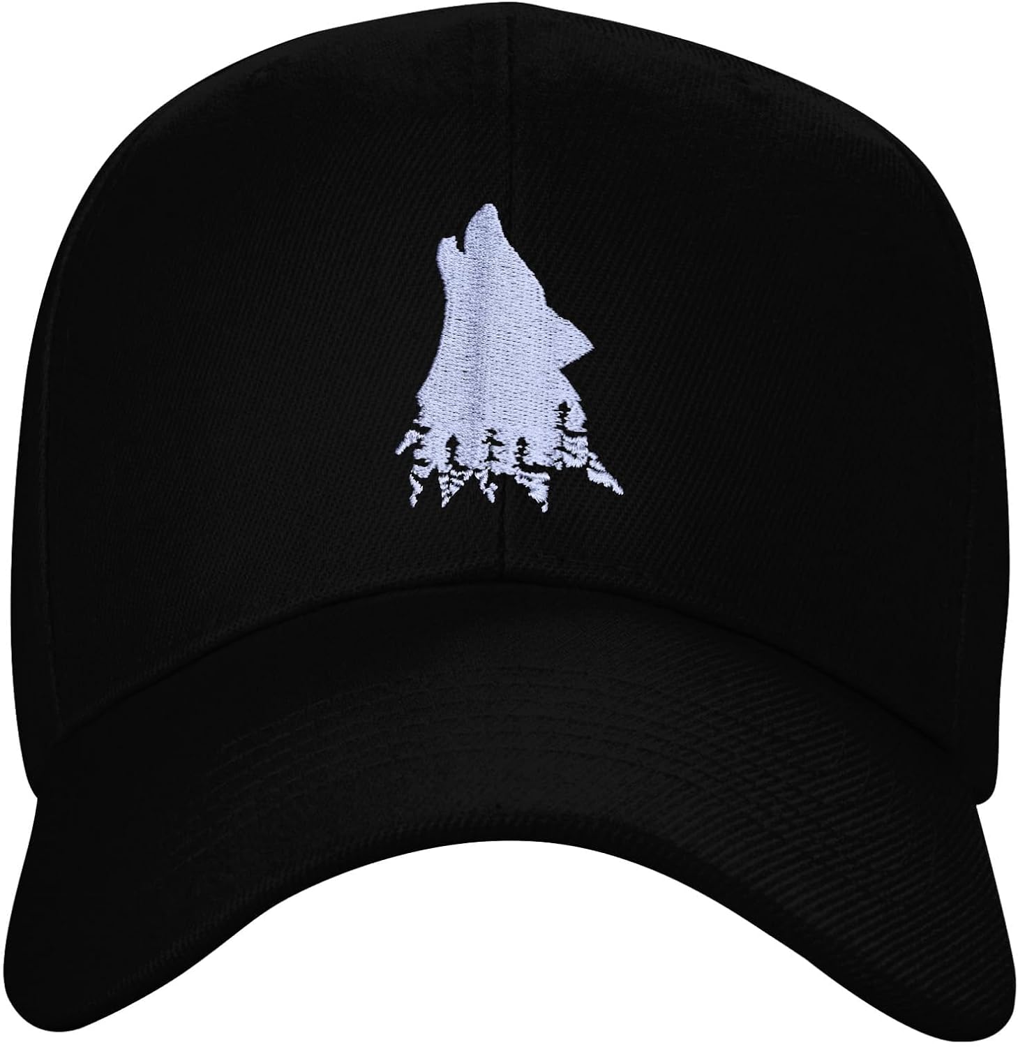 Embroidered Baseball Cap for Women Men Adjustable Baseball Hat Black Baseball Cap Trucker Hat - Image 6