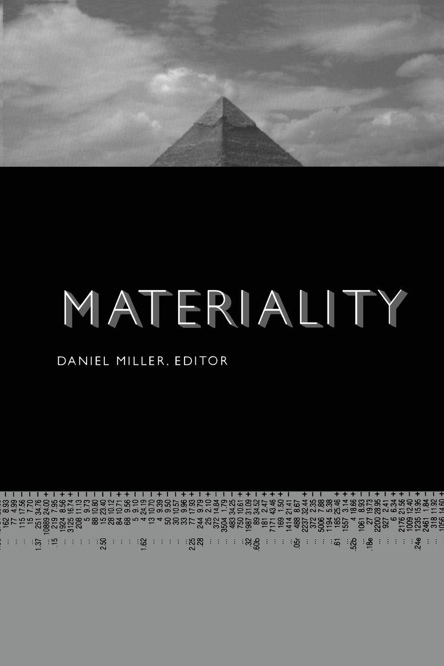 Materiality (Politics, History, and Culture)