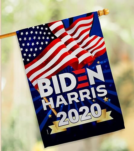 Miniatura 9 de Biden Harris Flag Vote President 2020 - Bandera patriótica demócrata republicana del té, bandera de decoración de elecciones estadounidenses de