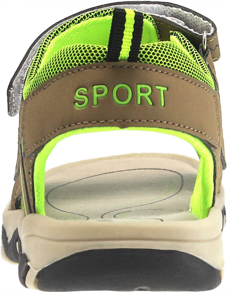Sandalias con Punta Abierta para Niños Casual Verano Strap Sandalias de Playa (29-39 EU)