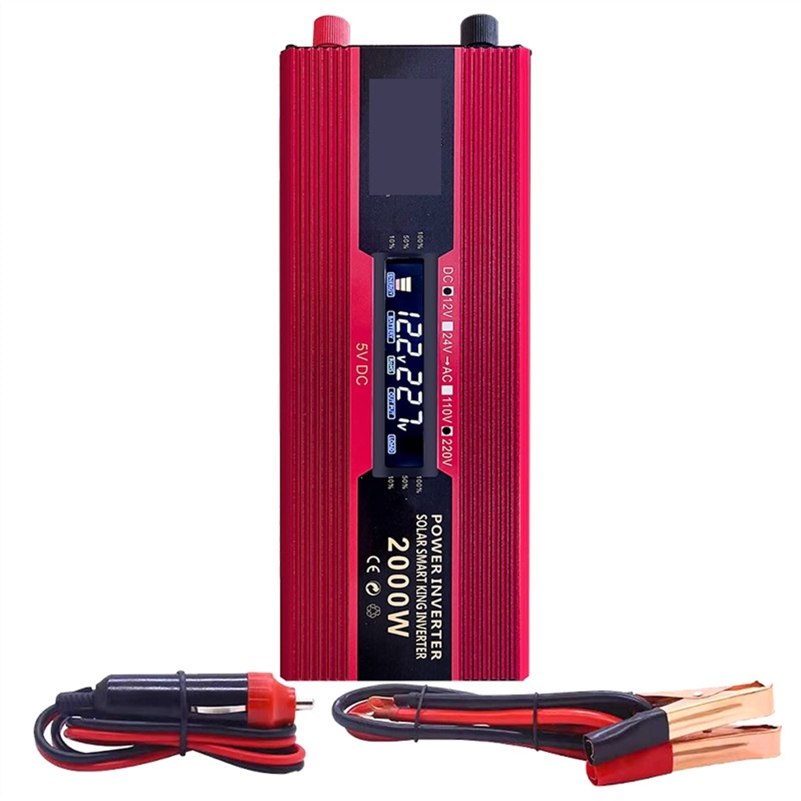 Falownik, Zmodyfikowana fala sinusoidalna samochodowa przetwornica napięcia zmodyfikowana DC 12V do 220 transformator konwerter ładowarka Adapter