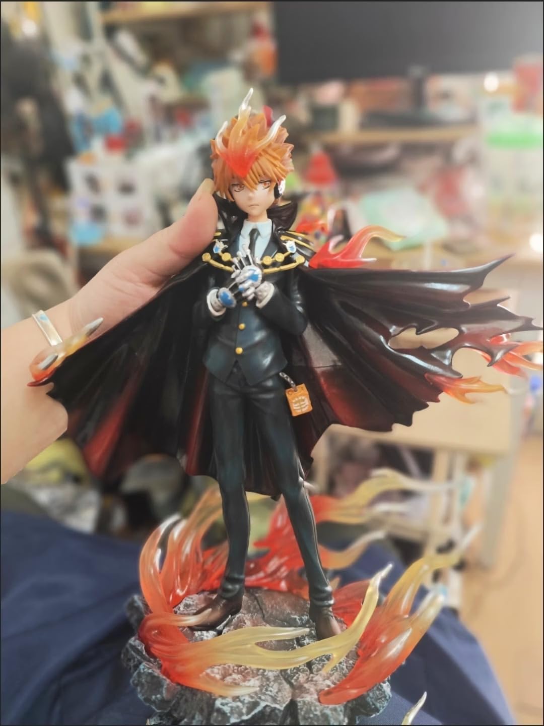 Amazon.co.jp: 家庭教師ヒットマンREBORN 沢田綱吉 フィギュア ABS