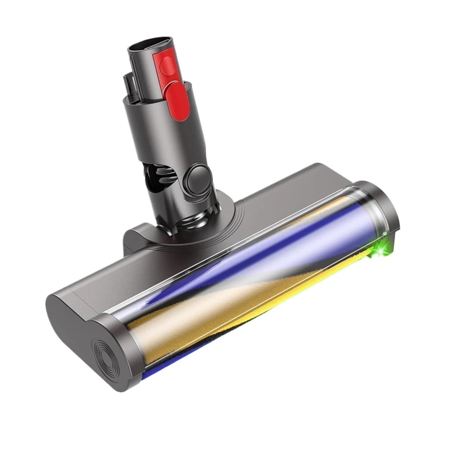 Cabezal Principal For Suelos De Madera Con Luz De Detección De Polvo, Compatible Con Dyson V7, V8, V10, V11 Y V15. Funcionamiento Silencioso.