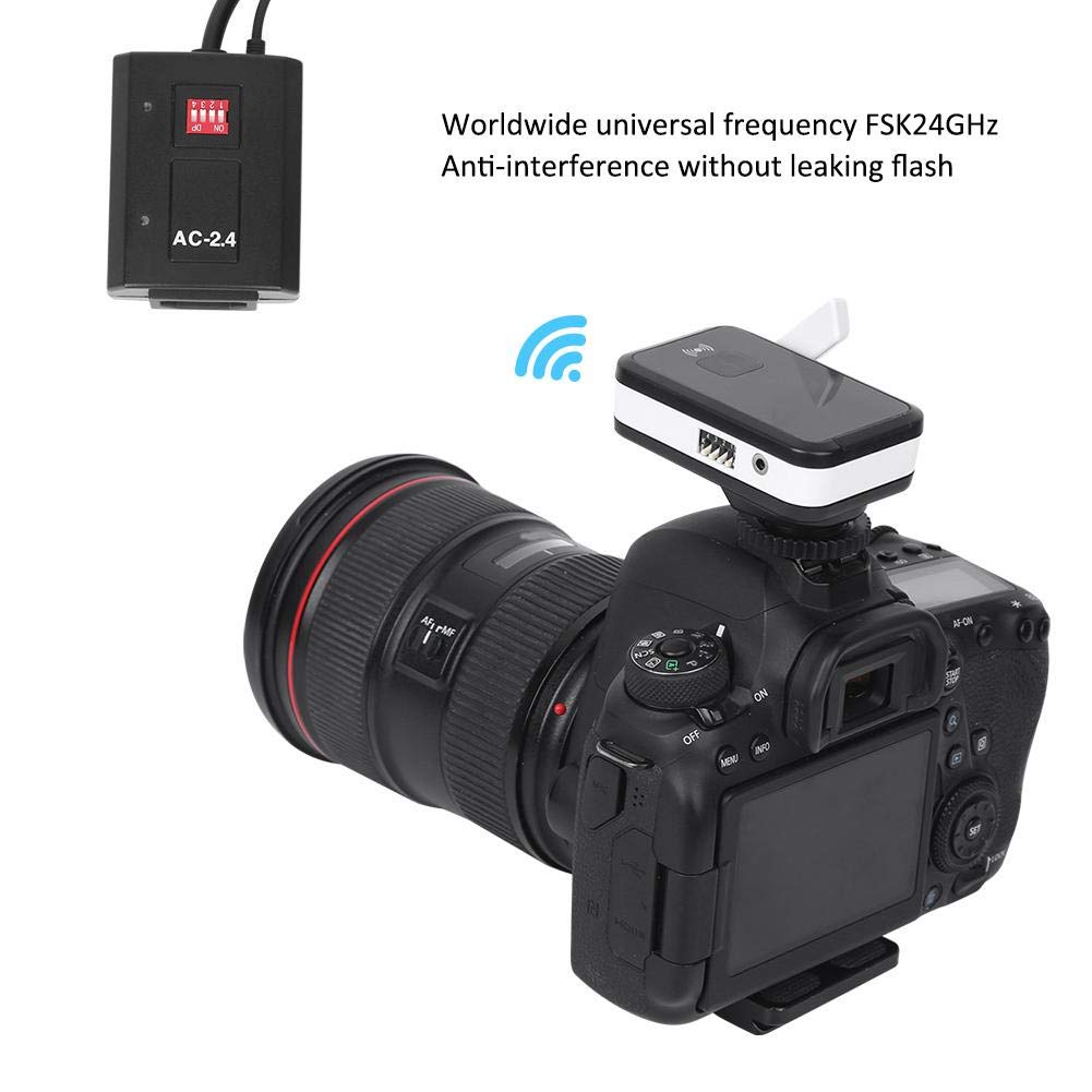 Topiky Trigger Wireless Flash per Fotocamera Wireless, 16 canali 100 m Trigger Telecomando Supporto Anti-interferenza velocità sincrona 1/320S Flash Wireless, per per