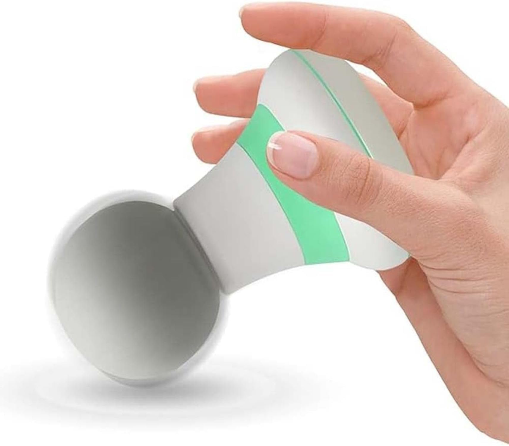 Upgrade 2.0in*4.5in; Mini Electric Handheld Massager, Powerful 6 Speed Vibration Modes,Cordless Portable,Suitable for Men & Women Shoulder,Neck and Back Massage(Blue)