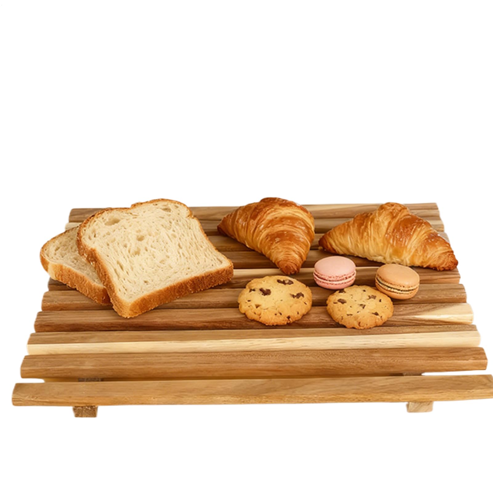 Plateau en bois antidérapant pour des repas conviviaux en famille