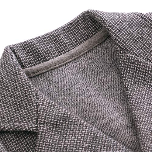 Bebone Baby Junge Smoking Taufe Hochzeit Anzug Babybekleidung Set (Blau, 59)