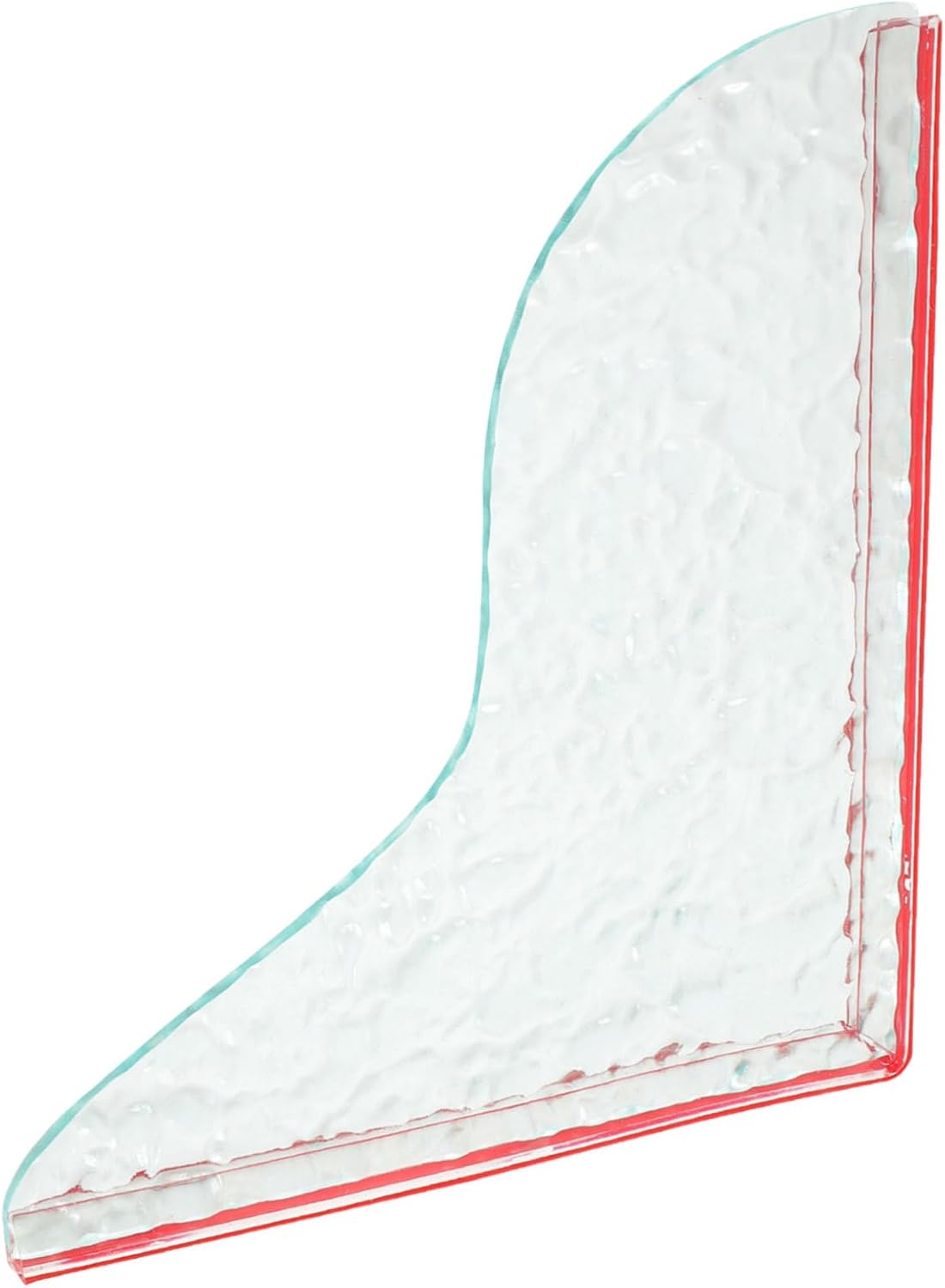 Acrylic Bathtub Splash Guard for Corner Use and Durable Decorative Design for Washbasin and Bathtub Prevents Water Splashes Pattern