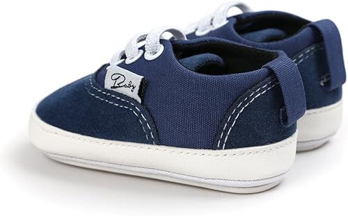 Miniatura 4 de RVROVIC - Zapatos de lona antideslizantes para bebés y niñas y niños de 0 a 18 meses
