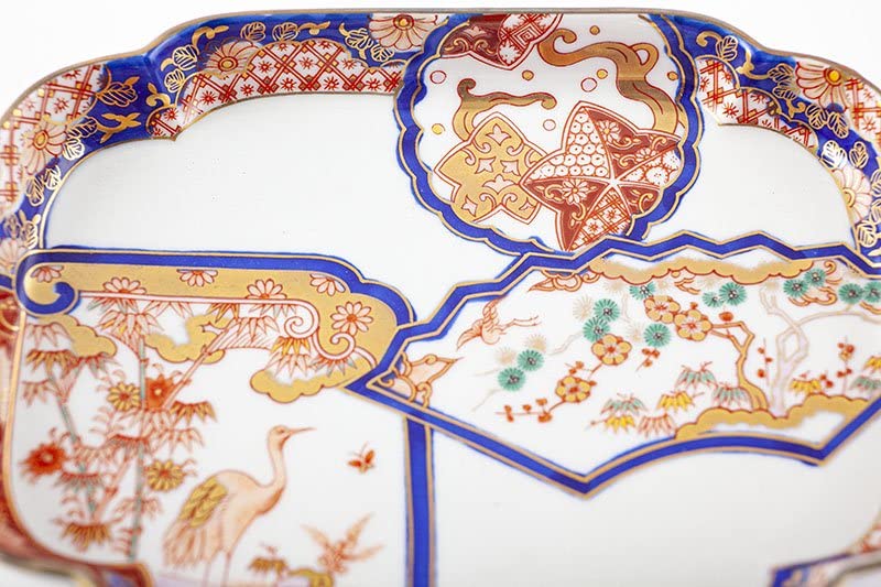 Amazon.co.jp: 有田焼 松竹梅鶴絵 銘々皿 取り皿 其泉 : ホーム＆キッチン