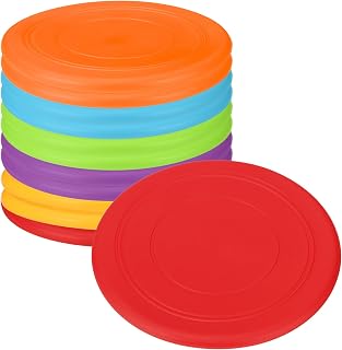 PATIKIL Flying Disc, Soft Silicone Colorful Flying Disk Flyer for Outdoor Sports Lawn