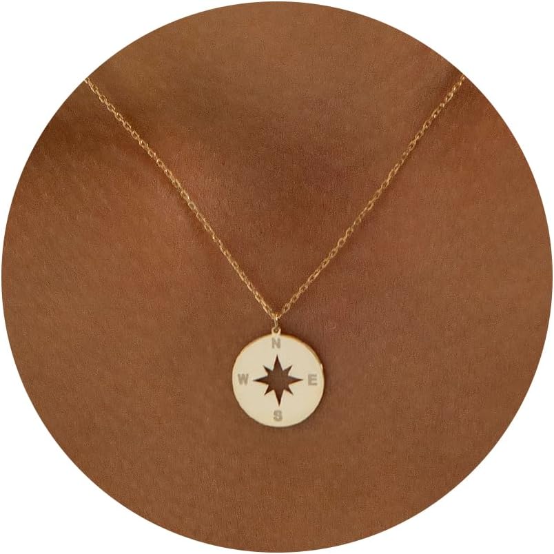 Gold Necklace for Women, Dainty Charm Pendant Necklace Jewelry Gift