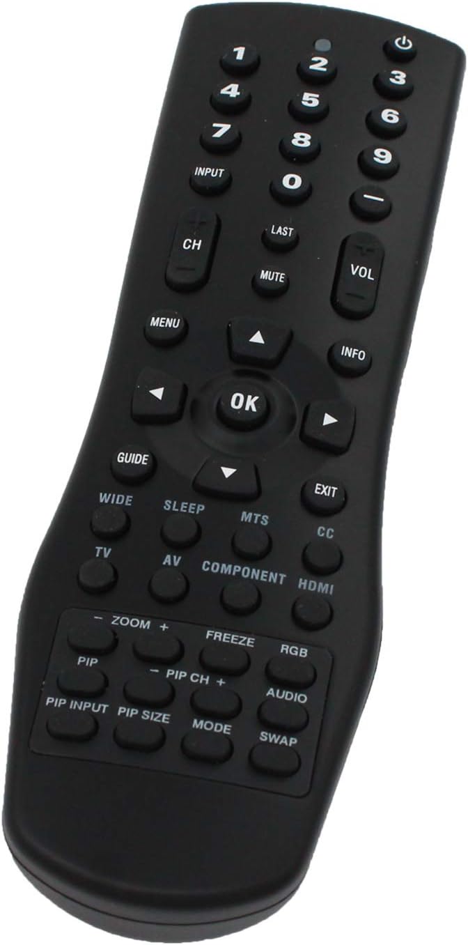 Replacement for Vizio VR1 TV Remote Control Works with Vizio GV47L Television