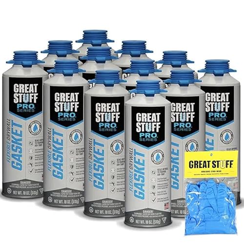 GREAT STUFF PRO Flexible Drywall Gasket 18 oz, One Component,
