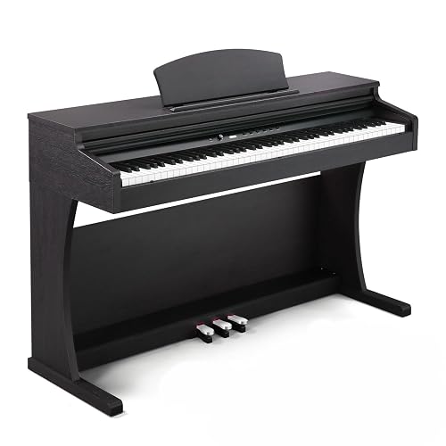 Ktaxon 88 Key Weighted Piano Upright product photo (Digital Pianos) — ScooterReviewPro review