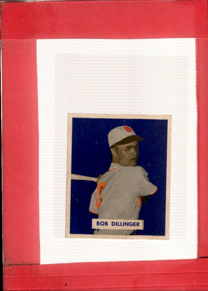 1949 Bowman #143a Bob Dillinger NM Near Mint RC Rookie St. Louis Browns Baseball