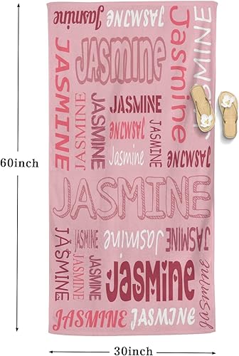 Vista 193 de Toalla de playa, toallas de playa personalizadas para niños, toallas de playa para adultos y niños, microfibra de secado rápido, toallas de playa