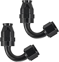 Vista 25 de EVIL ENERGY 6AN PTFE Extremo de Manguera de 90 Grados Negro para Manguera PTFE Solo 2 Piezas