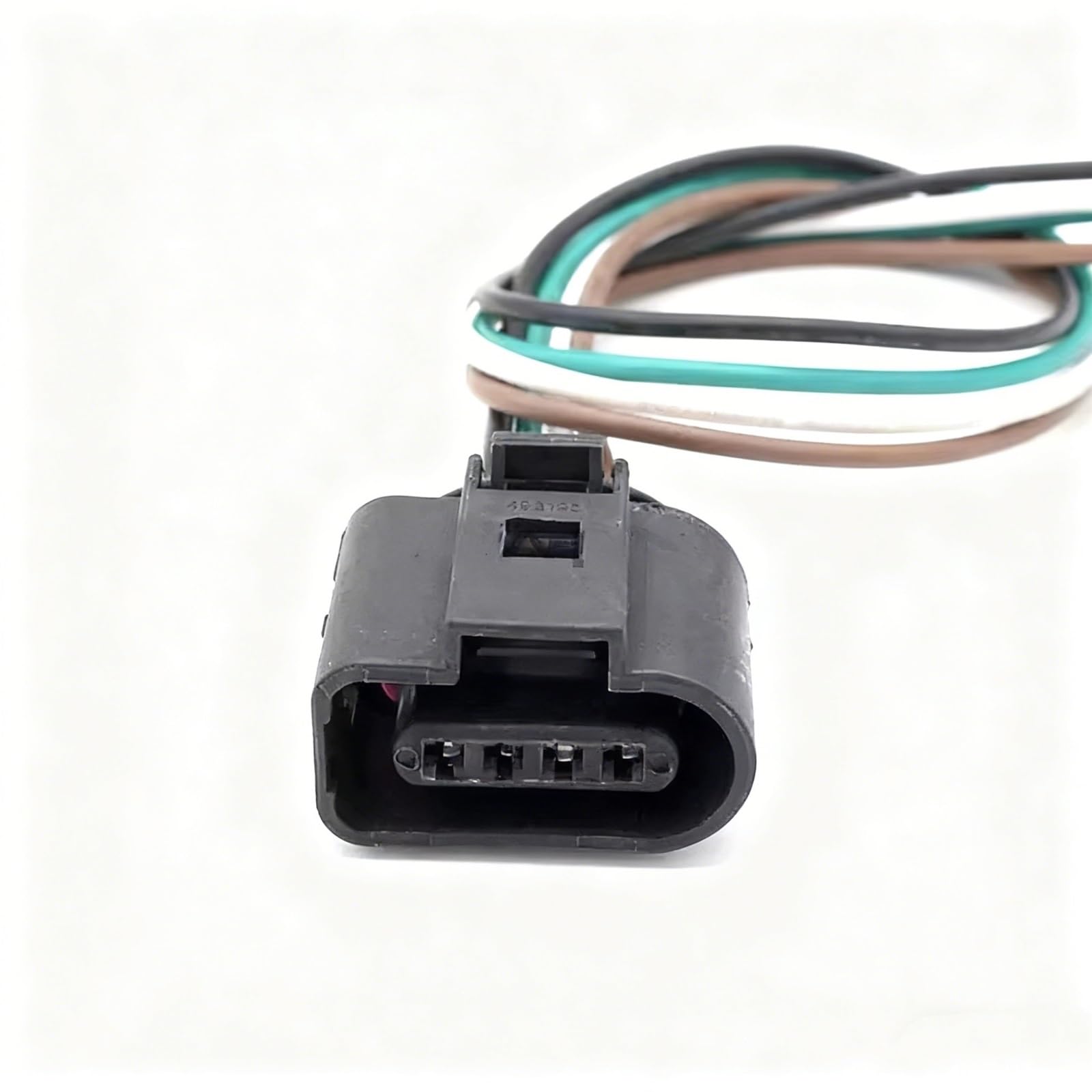 Compatible Con VW 1 Juego 4 Pines 1,5 Mm Conector Enchufe Arnés Automóvil Hembra Kit Electrónico Bobina Encendido Automóvil Cables 1J0973704 Coche Arnés de Cableado(10 Sets)