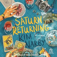 Saturn Returning Audiolibro Por Kim Narby arte de portada