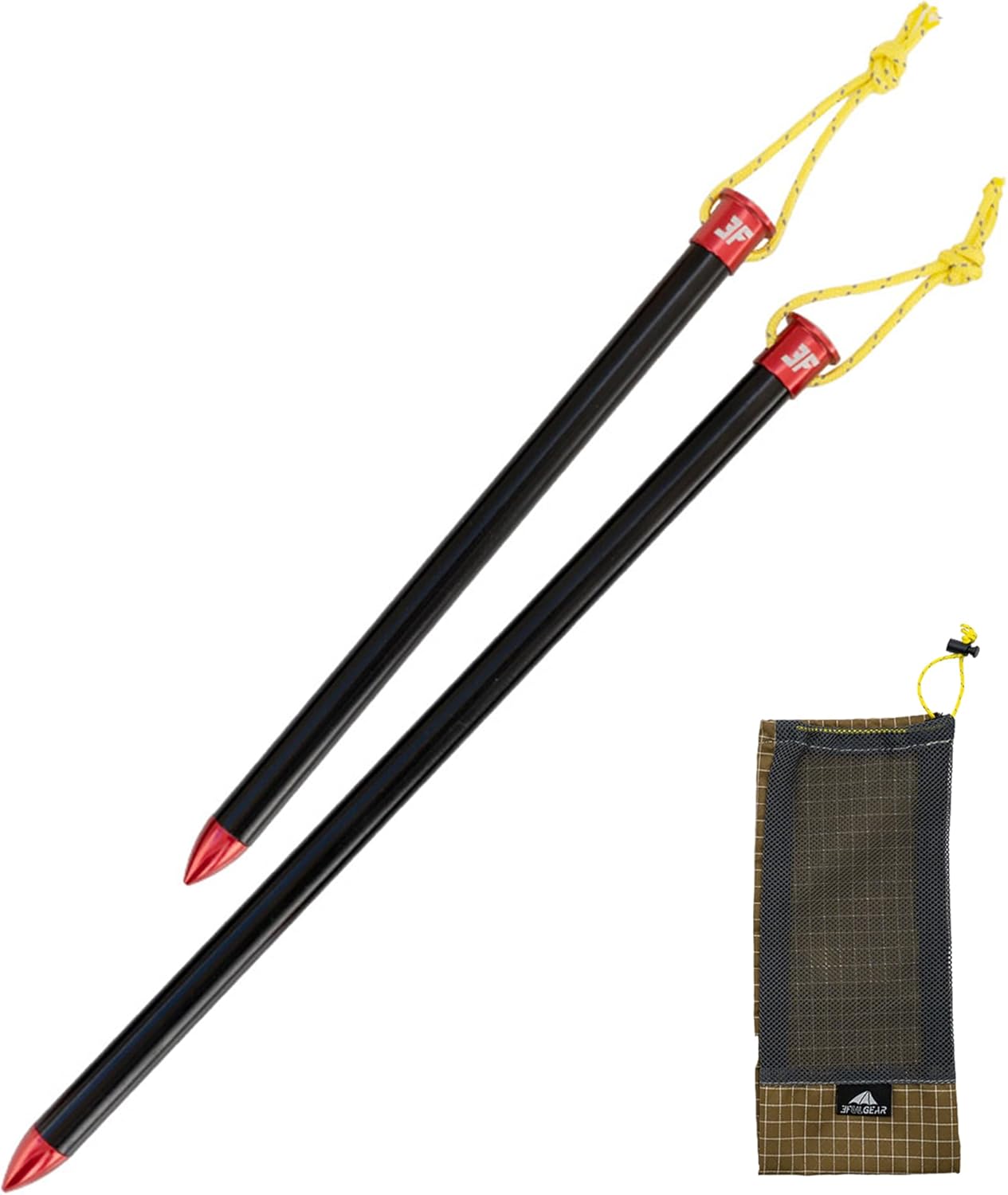 3F UL Gear 6/10PCS Lightweight Camping Tent Stakes, 5.9/7.8” Hollow Aluminum Alloy Tent Pegs Ground Stakes, Essential Camping Accessories for Camping, Garden, Hiking (20cm-6pcs) 3F UL Gear 6/10PCS Lightweight Camping Tent Stakes, 5.9/7.8” Hollow Aluminum Alloy Tent Pegs Ground Stakes, Essential Camping Accessories for Camping, Garden, Hiking (20cm-6pcs)