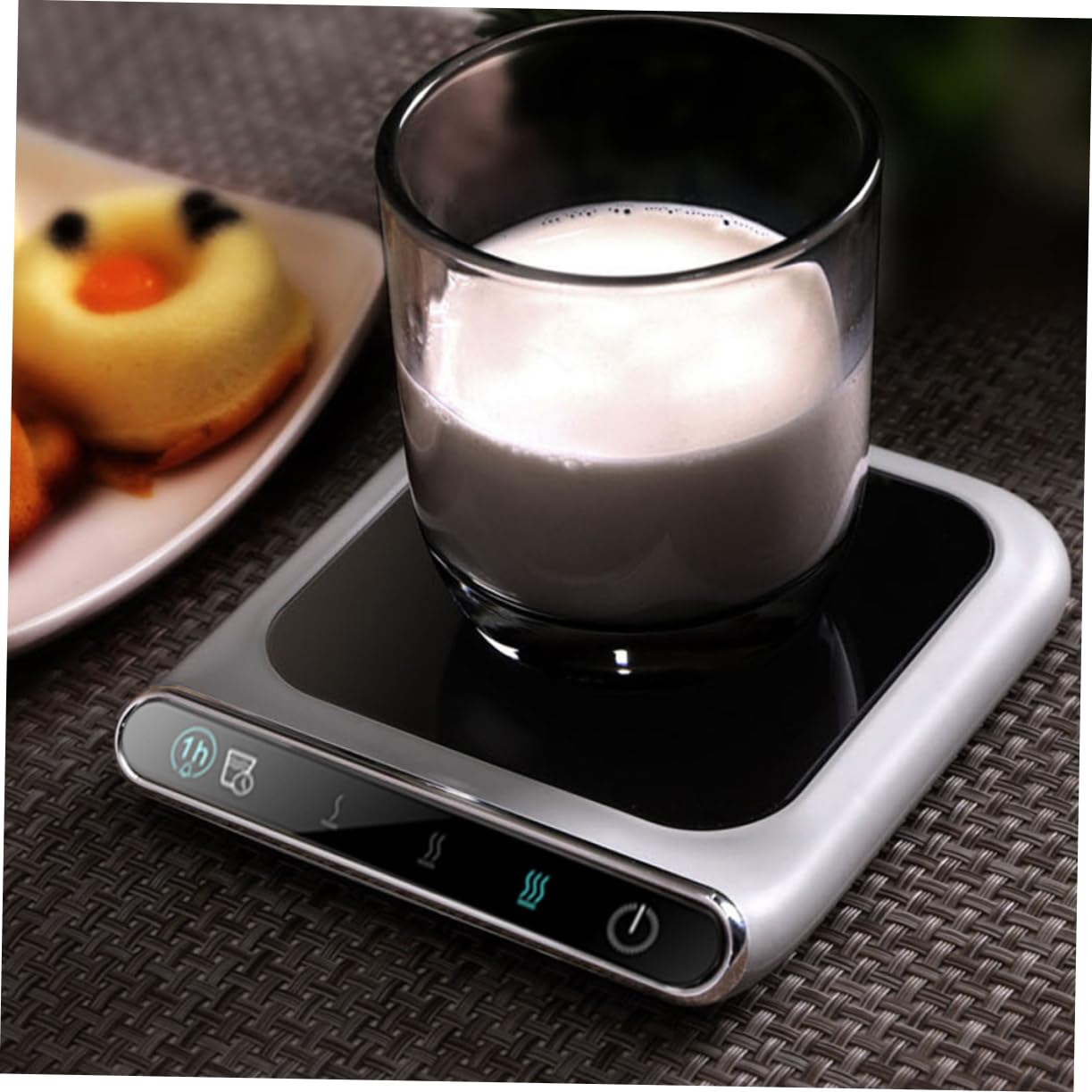 Ciieeo Smart Cup Heating USB Powered Warmer for Tea Auto Shut Feature Material for Home Office Use