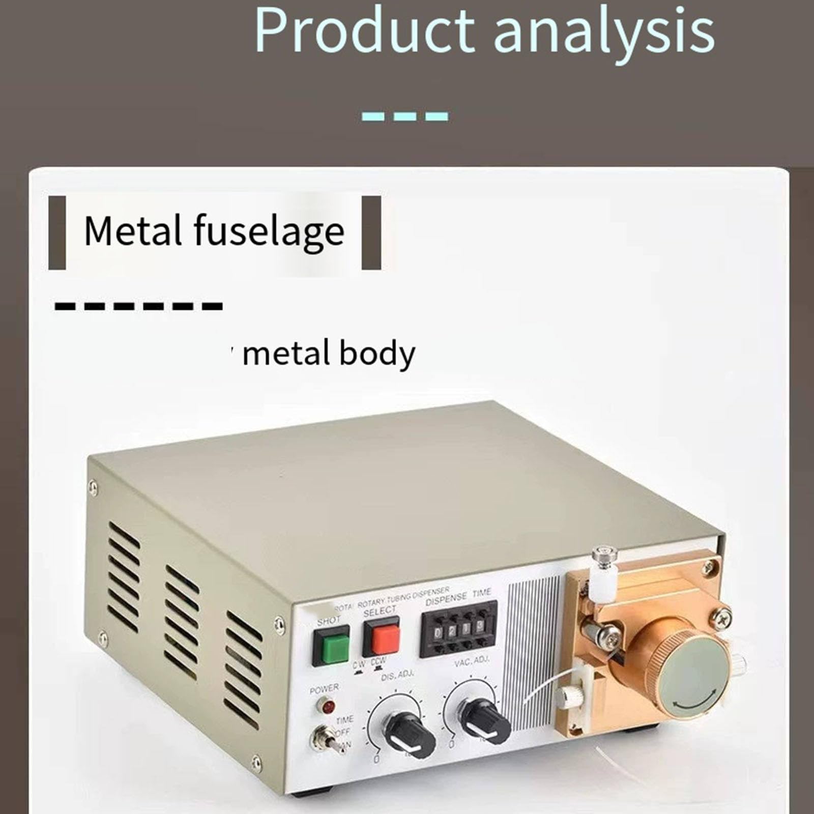 Distributore automatico di colla peristaltica, 30 W per adesivo liquido ad asciugatura rapida istantanea, efficiente erogazione di precisione per artigianato e uso industriale