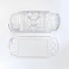 Hzxkqmil 交換用フルハウジングシェルケース Sony PSP 3000 PSP3000コンソール用 フロントバックカバー フェイスプレート ボタンネジセット 透明ホワイト