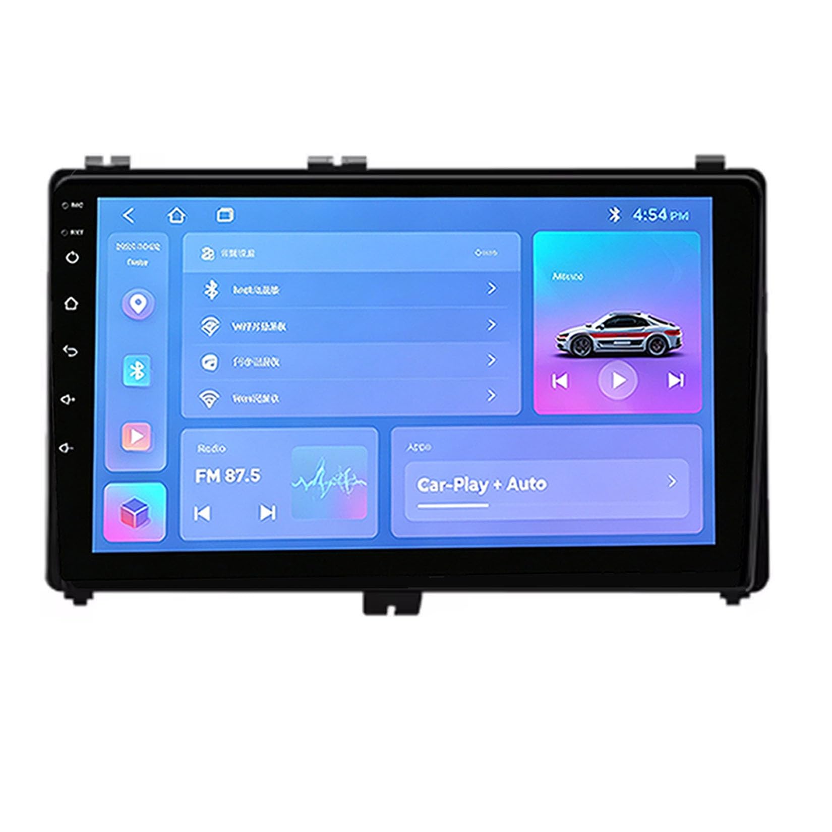 9-calowe radio samochodowe z systemem Android 15 i ekranem dotykowym,GPS,