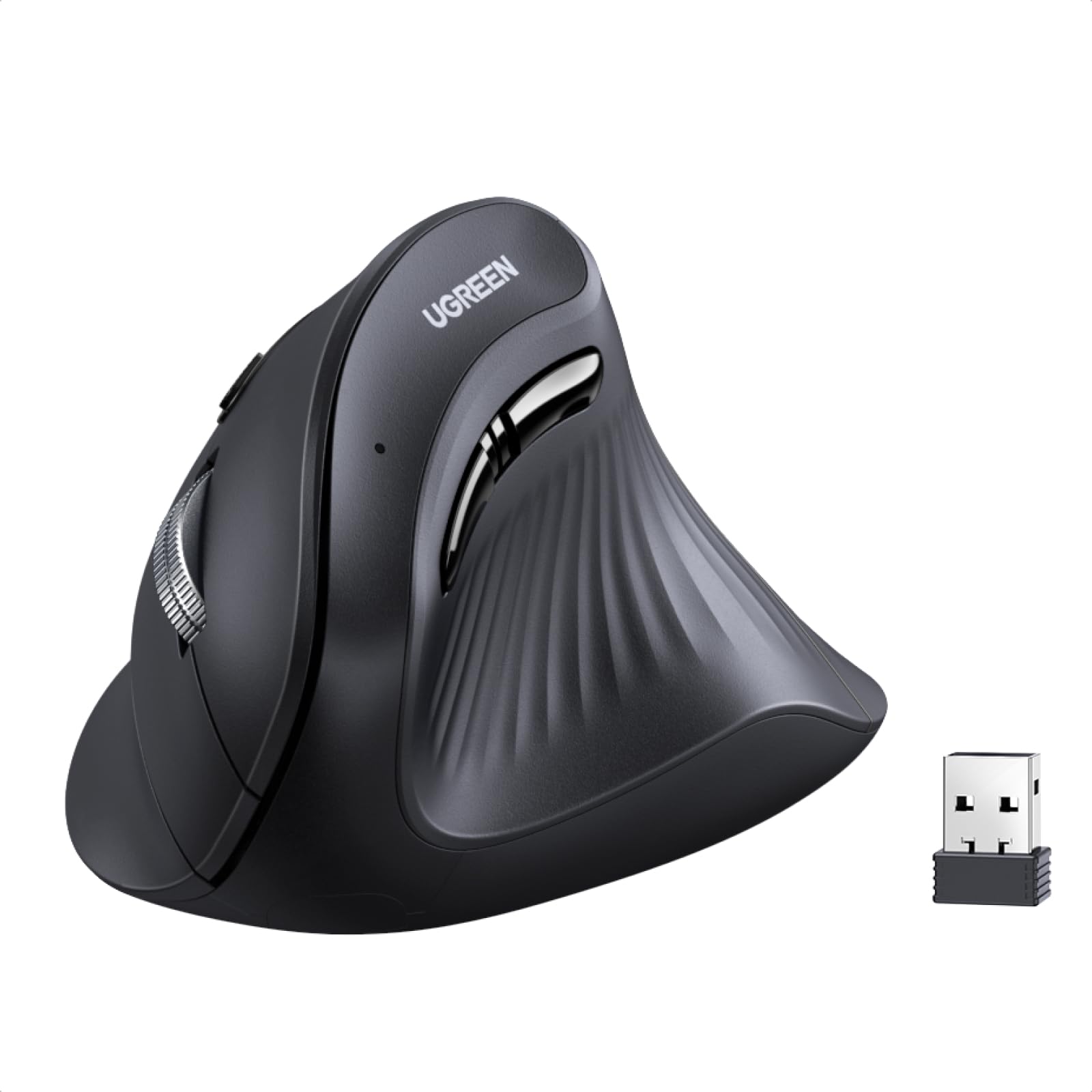 UGREEN Mouse Vertical Inalámbrico Ergonómico