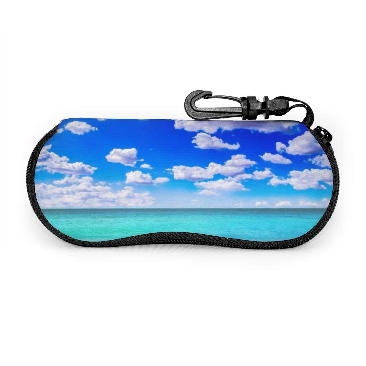 Amazon Co Jp Beautiful Cloud Beach メガネバッグ 眼鏡 メガネ収納ケース サングラスボックス ジッパーメガネ サングラスバッグ メガネケース おしゃれ スリム 超軽量 ポータブル 小さいサイズ 多機能 キーチェーン付き ホーム キッチン
