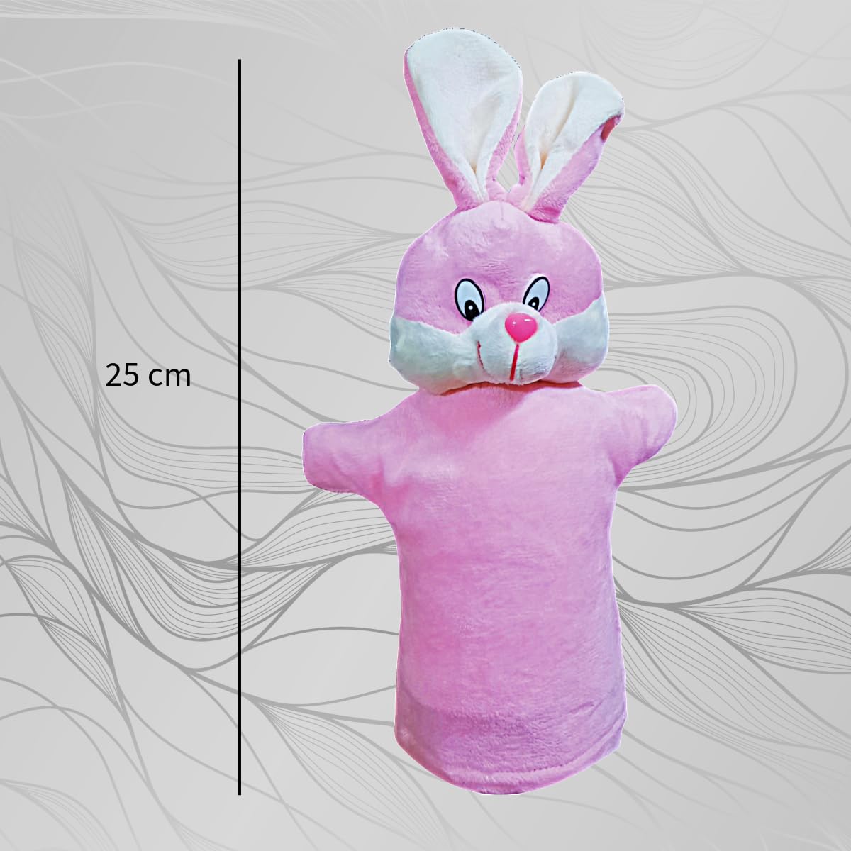 BKDT Marketing Soft Hand Puppet Toy for Kids | Story Telling | Babies Toys | Animals Hand Puppet for Boys & Girls (Rabbit)- Raksha Bandhan Gifts - Image 4 thumbnail