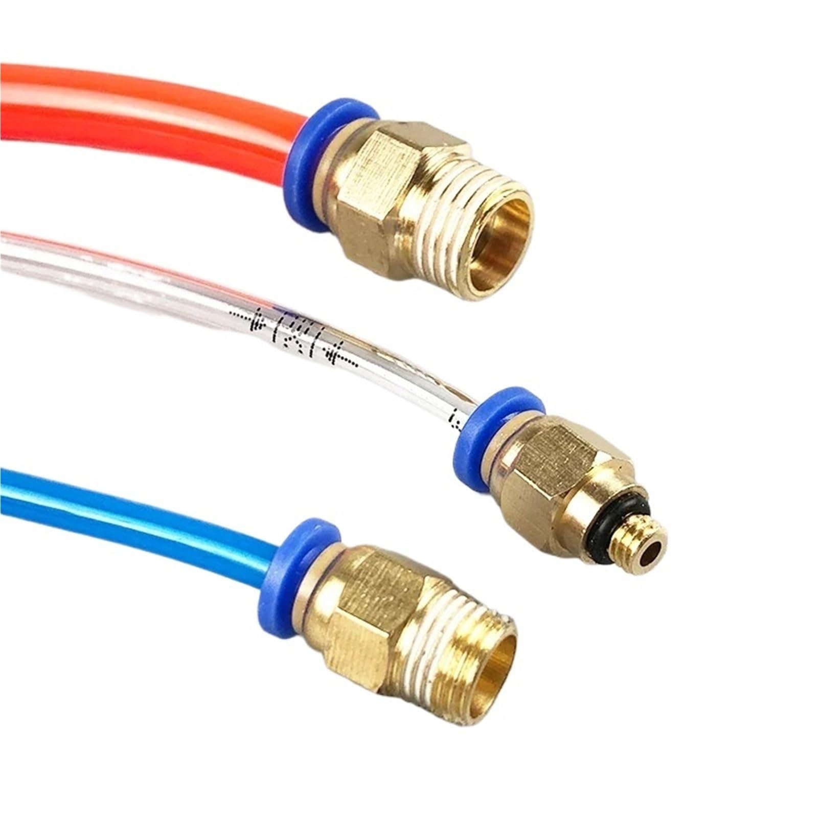 20/50 sztuk pneumatycznych szybkozłączek serii 6 mm, 8 mm, 10 mm, 12 mm, rurka OD 1/8" 1/4" 3/8" 1/2" Nici Air Connectivity (PC6-04 (1I2))