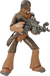 STAR WARS Galaxy of Adventures The Rise of Skywalker Chewbacca 5'-Scale Action Figure Toy with Fun Action Move