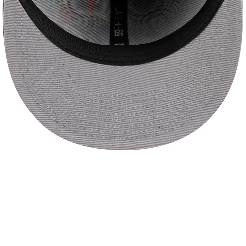New Era 59Fifty Yankees Comic Cap Basecap Baseballcap MLB NY York Damen/Herren - Hinten geschlossen, mit Schirm Frühling-Sommer Herbst-Winter Frühjahr Sommer Herbst Winter