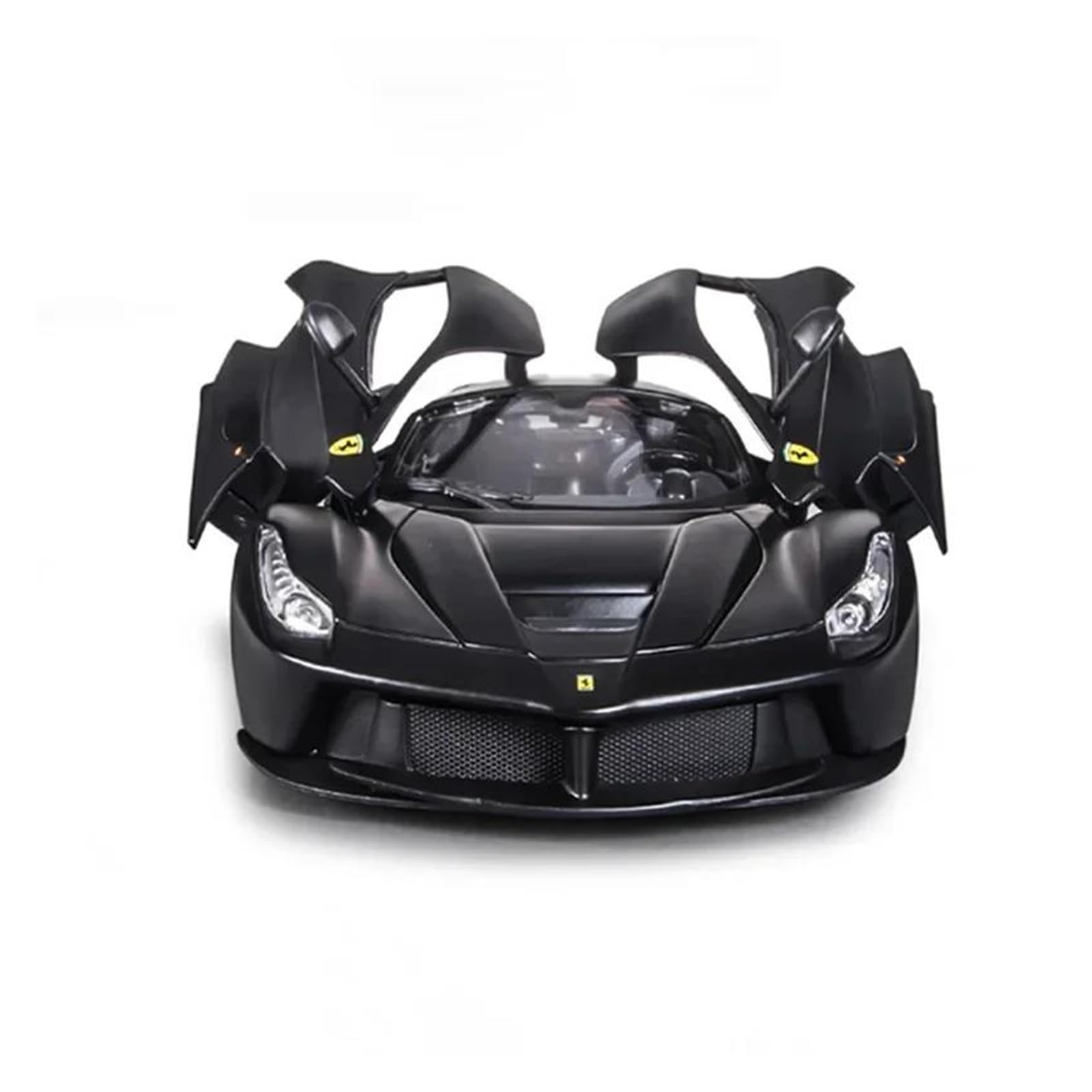 Metallo Scala Replica 1 24 Per Ferrari Laferrari Aperta Convertibile Sportiva Lega Veicolo Diecast Modello Auto Nero Rosso(Style 2)