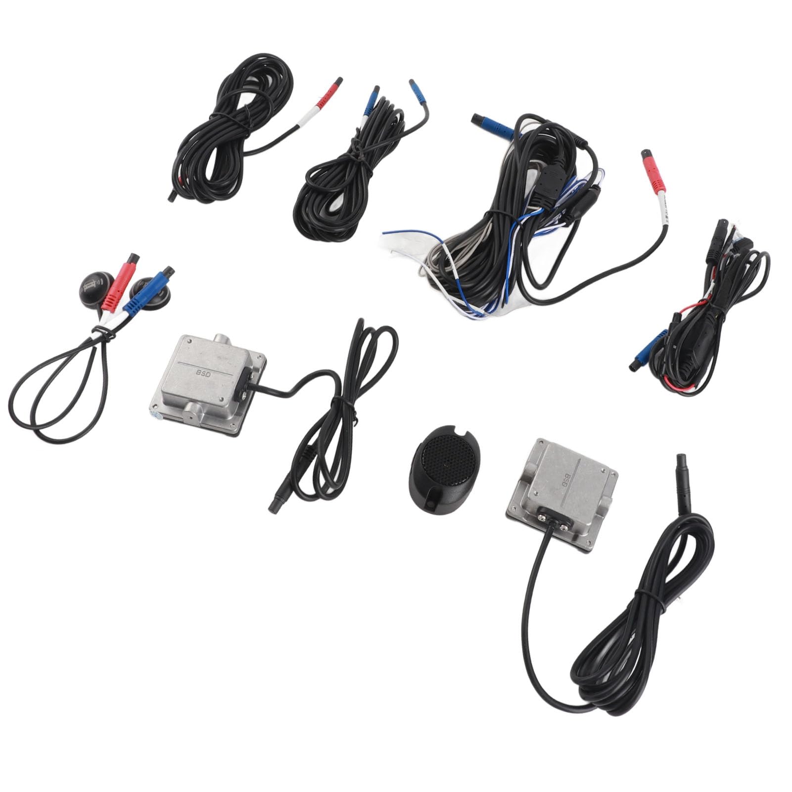 KIMISS di Rilevamento degli Angoli Ciechi con Assistente al di Corsia e Cicalino LED Ad Alta Precisione - BSD Monit Assistant Maggiore Sicurezza Stradale