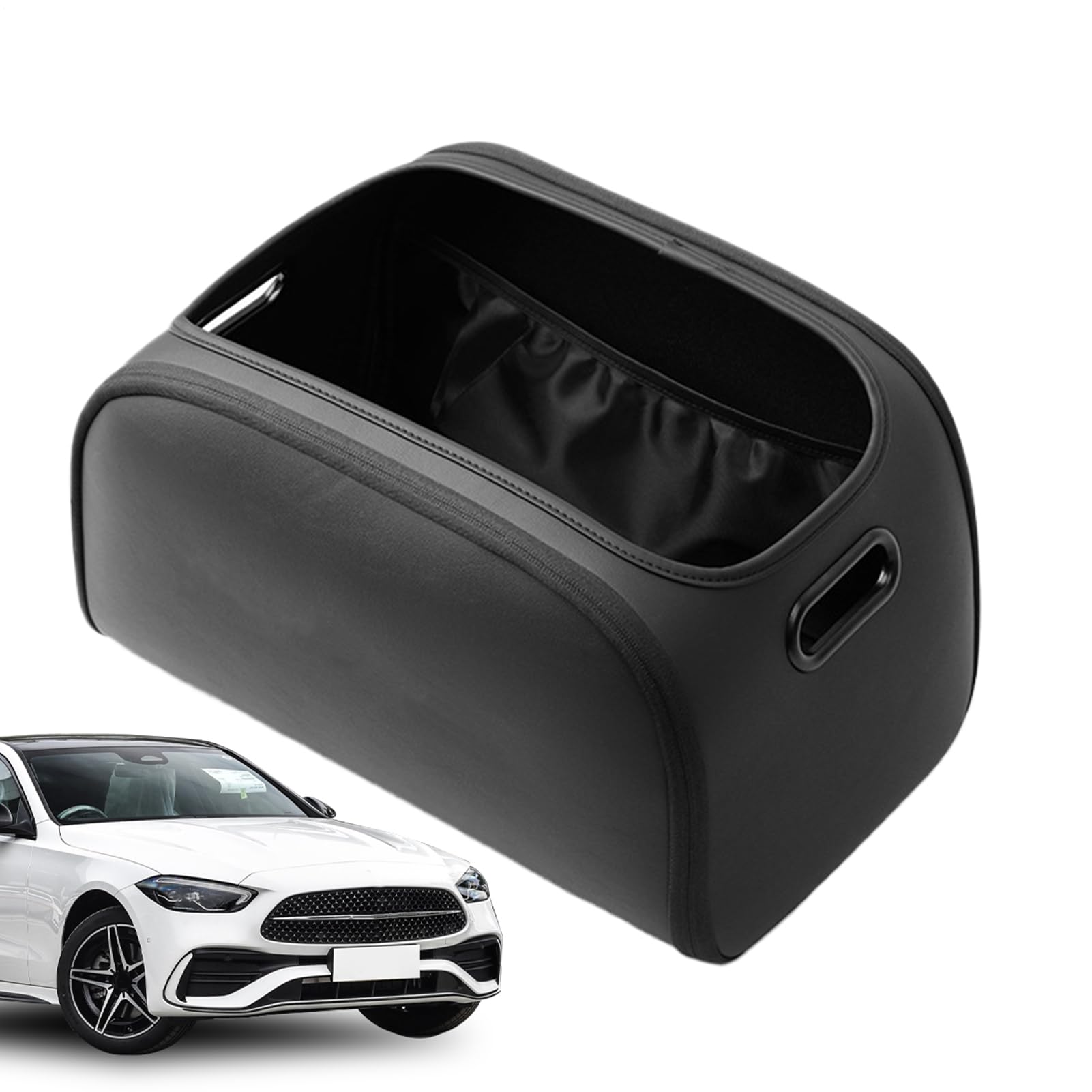 Boîte de stockage organisateur pour coffre auto fini le désordre
