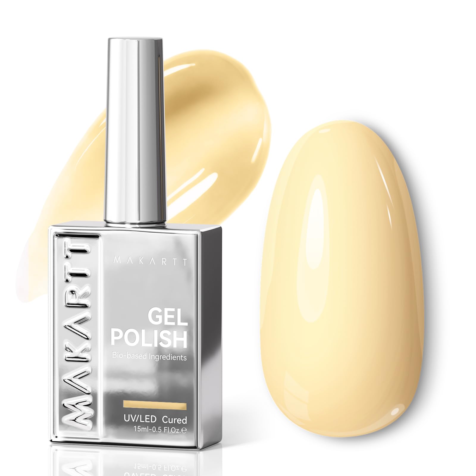 Makartt UV Nagellack - Gel Farben Langlebiger Nagellack für Gelnägel,Soak-Off UV/LED Nagellampe,Nail Art Maniküre,DIY Nageldesign Salon und Zuhause