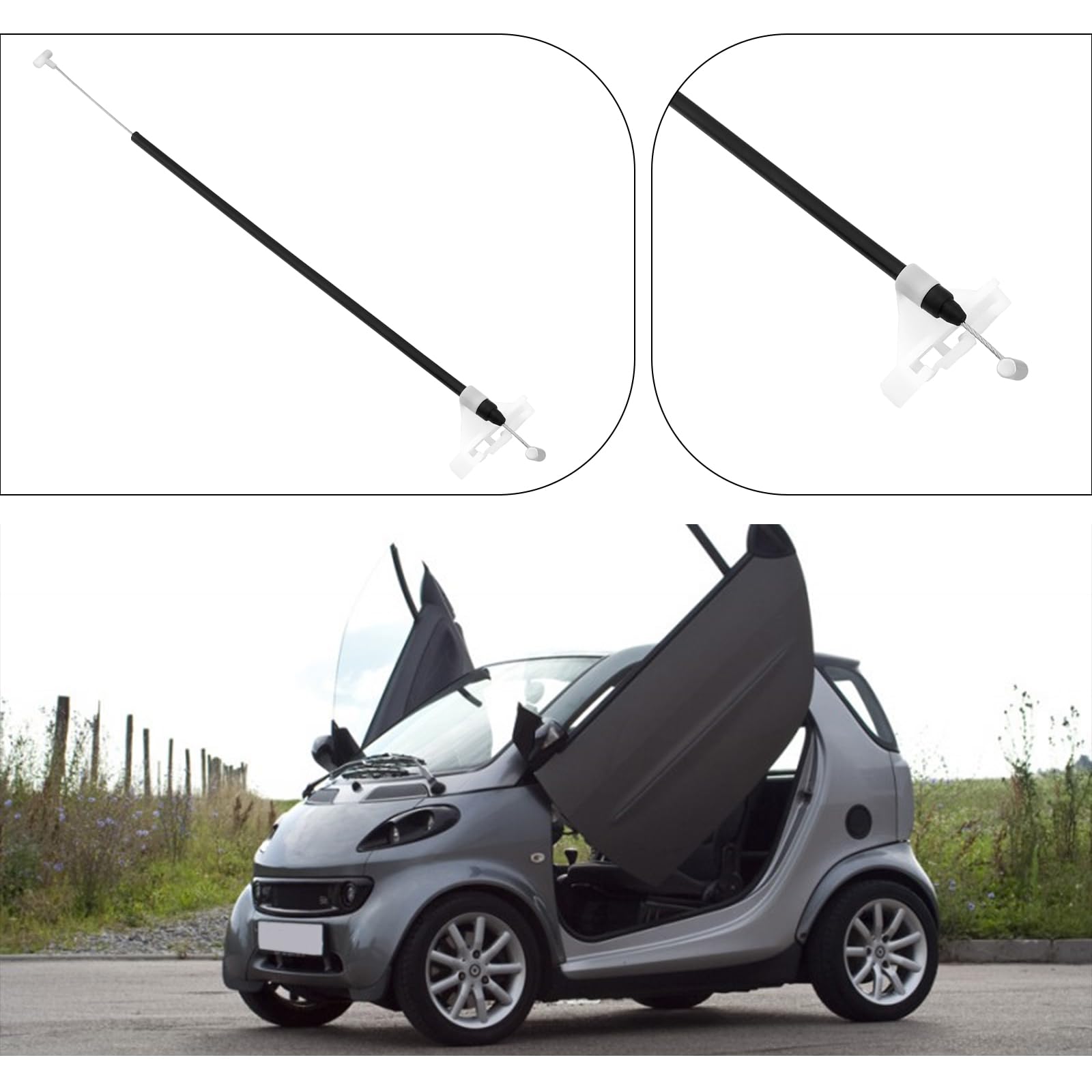 Türgriffkabel Für Smart 450 - Türverriegelungskabel Vorne/hinten Links/rechts