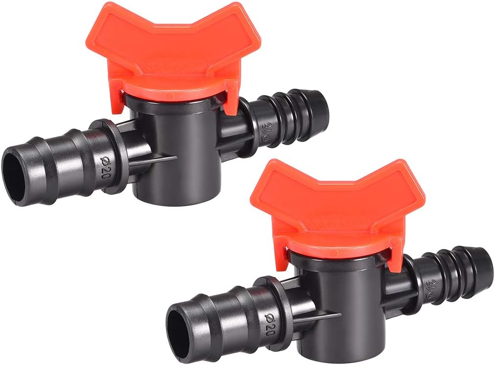 Uxcell 点滴灌漑有刺鉄線バルブ ダブルオスバーブバルブ用 水族館水流制御プラスチックバルブ 1 2 34 X 5 8 34 2個 Uxcell 点滴灌漑有刺鉄線バルブ ダブルオスバーブバルブ用 水族館水流制御プラスチックバルブ 1 2 34 X 5 8 34 2個