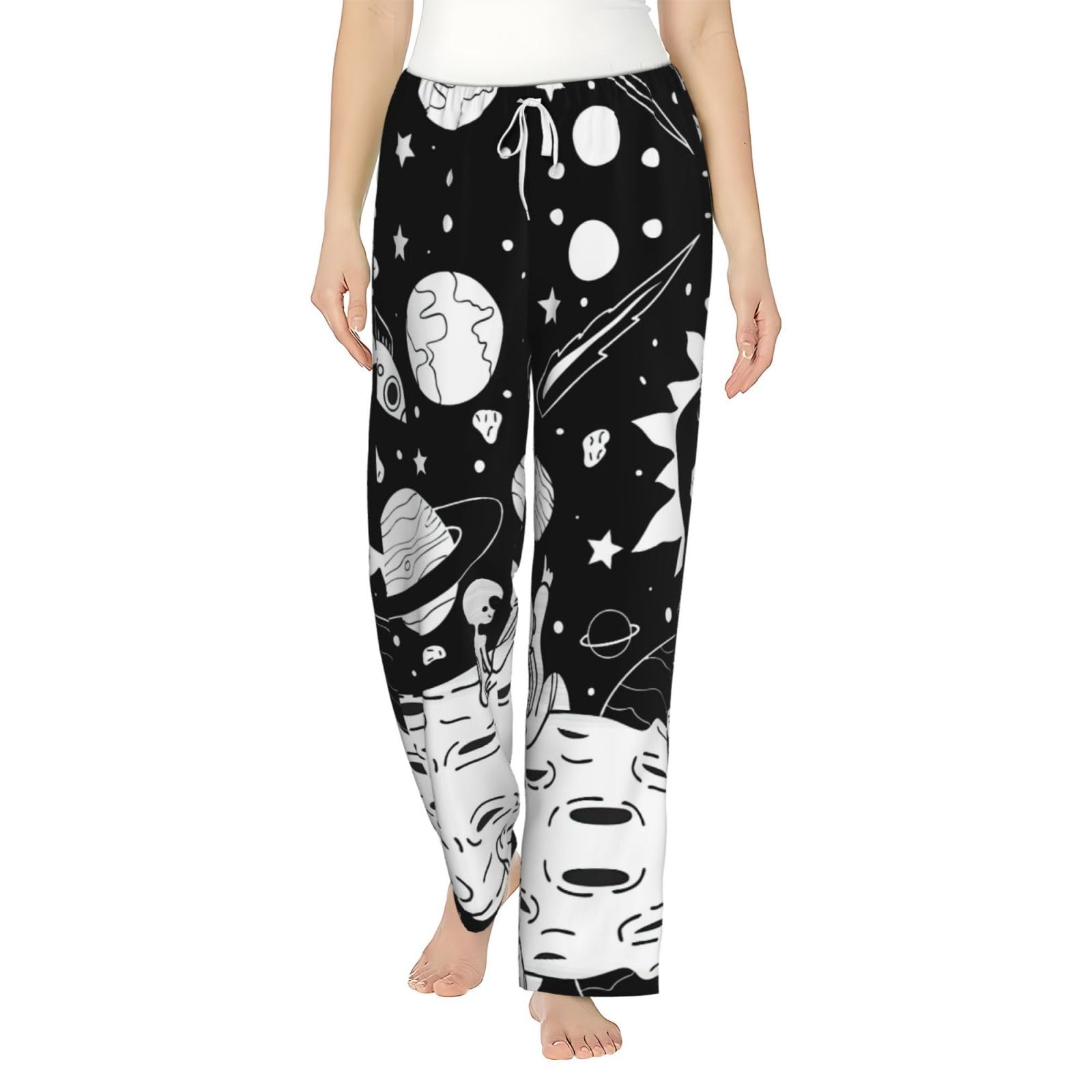 Pantalon de nuit confortable extraterrestre ample et doux - 8