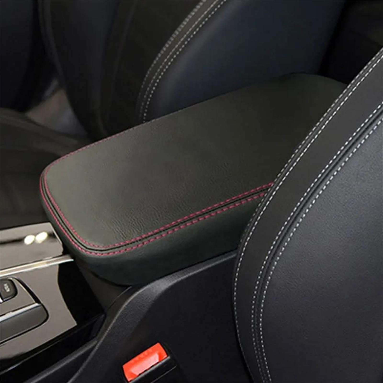 Auto Armlehnenbezug Mikrofaser Leder Autoinnenraum Für X3 2018-2023