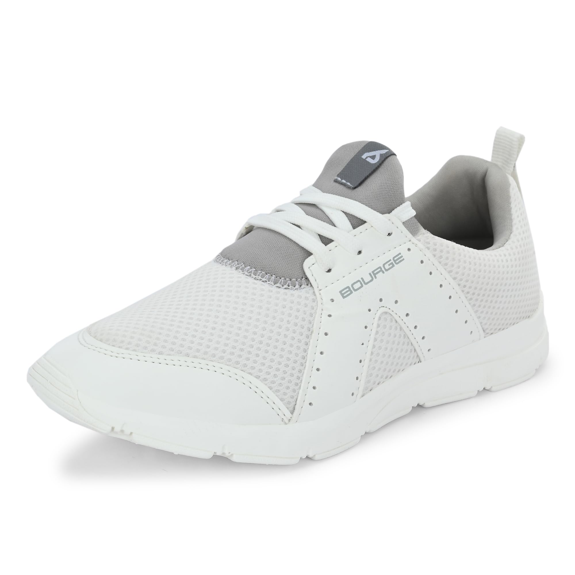 Bourge Mens Thur01 Running Shoes, White, 06 (B0C6T33N9S) Amazon Price History, Amazon Price Tracker