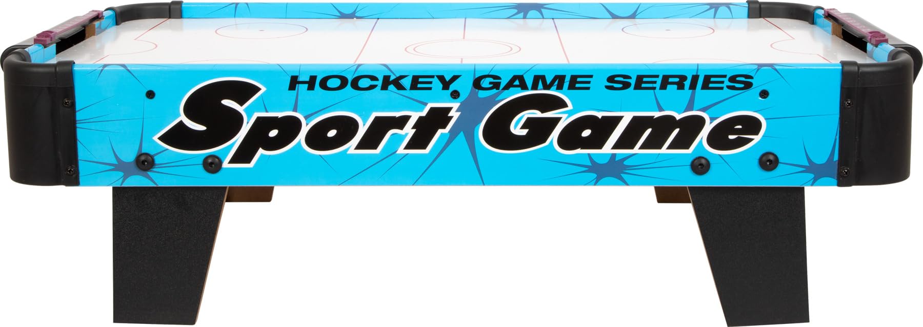 small Foot Tisch-Air-Hockey aus Holz und Kunststoff und kompakter Tischaufleger für Speedhockey