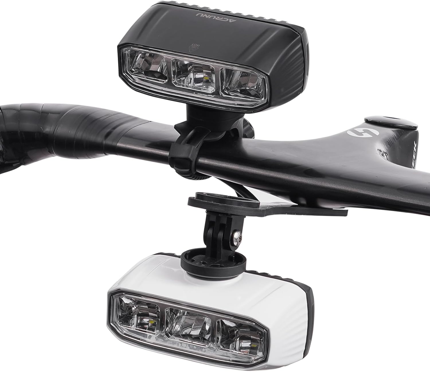 Super Bright LED Bike Light Bar for E-Bike - 1200 Lumens with High/Low Beam, 5 Modes, USB-C Rechargeable, Universal Mount for Mountain/Road Bikes & Out Front Mount
