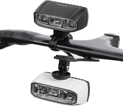 Miniatura 1 de Barra de luz LED súper brillante para bicicleta eléctrica  1200 lúmenes con luz altabaja, 5 modos, USB-C recargable, montaje universal para