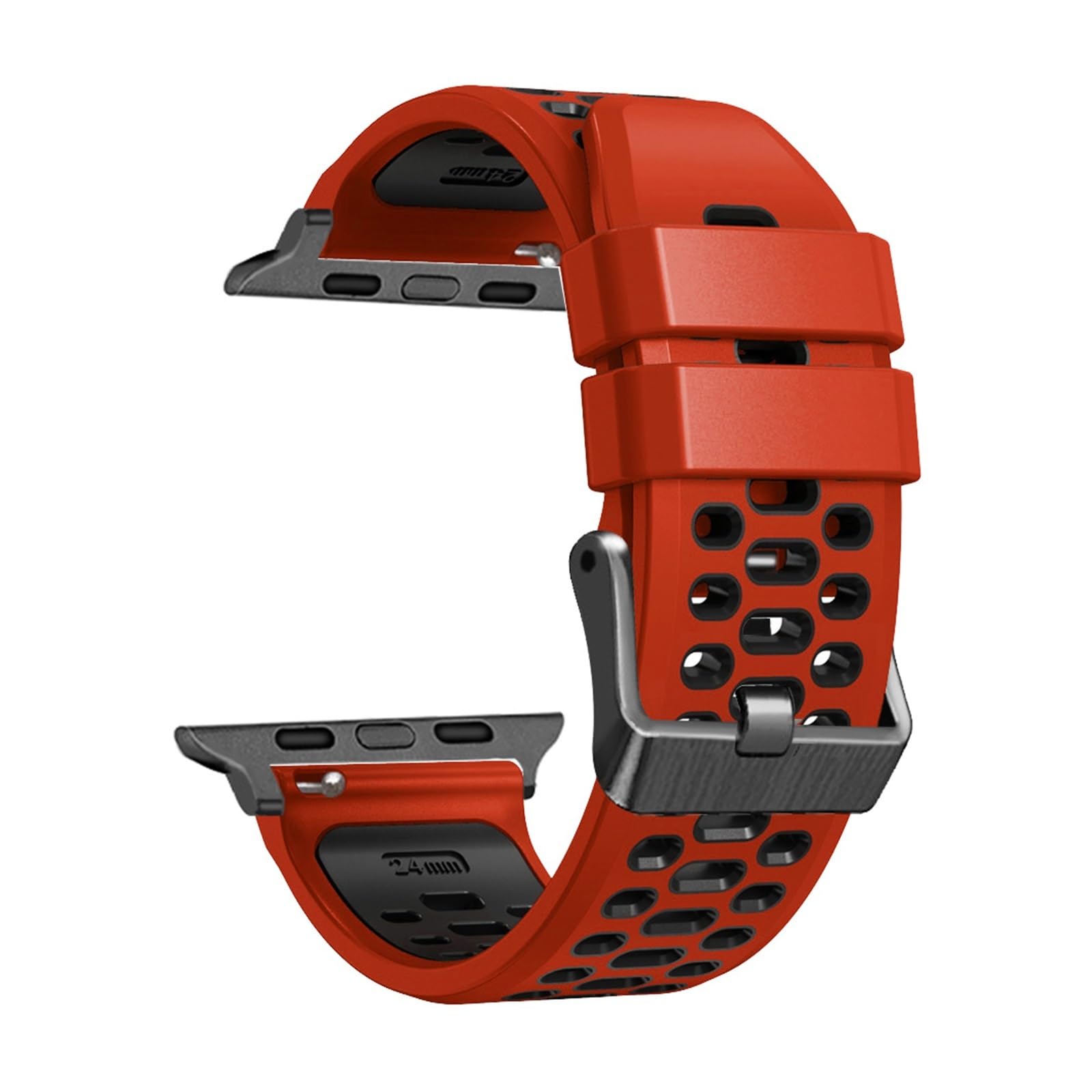 Bracelet de montre en caoutchouc anti-irritation pour remplacer les bretelles série 45mm 44mm - 6