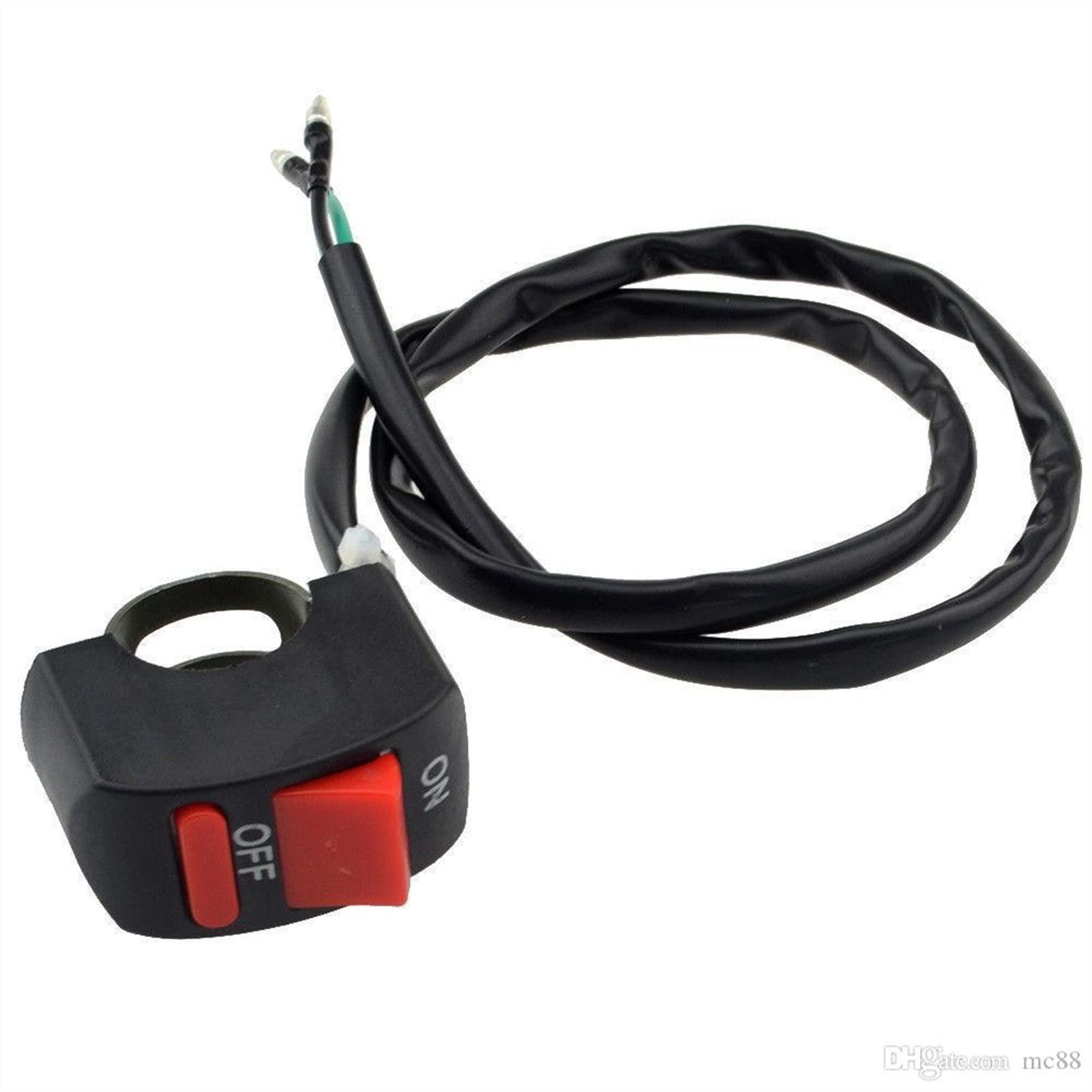 Interrupteur de guidon de moto 12V pour réparer un bouton de phare défectueux ou usé